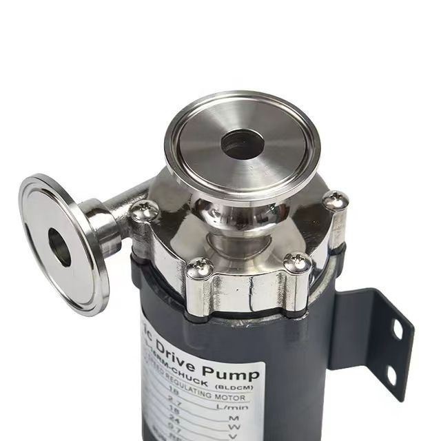 1.5 inch Three-clip Food Grade 304/316L Stainless Steel Beer Pump 12/24V Water Circulation Magnetic Pump