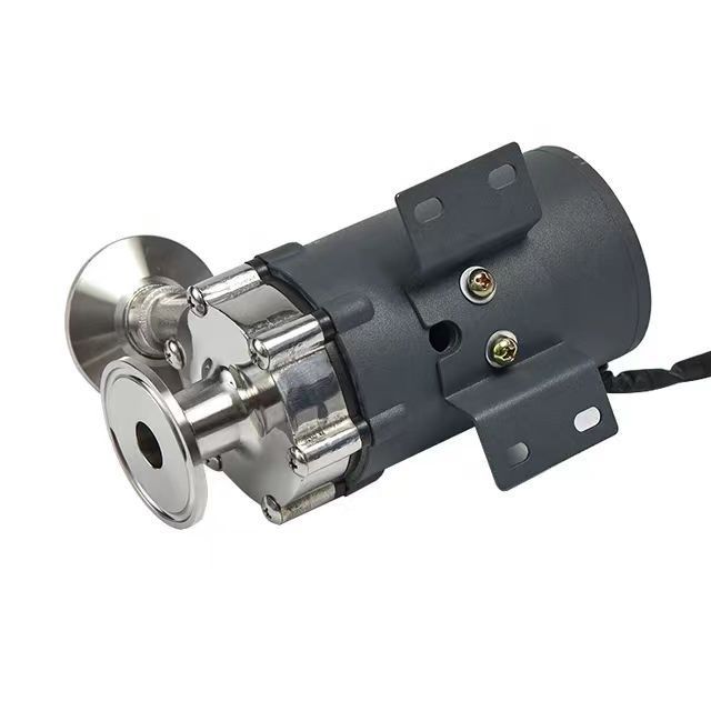 1.5 inch Three-clip Food Grade 304/316L Stainless Steel Beer Pump 12/24V Water Circulation Magnetic Pump