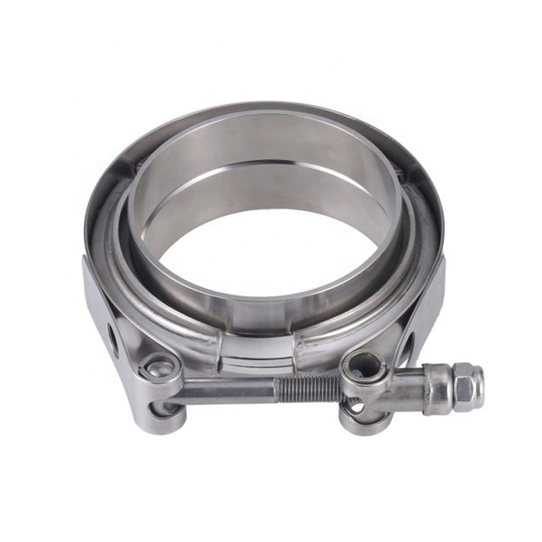 Santhai Male Female Flange Stainless Steel Pipe V Band Clamp Pipe Fitting Sanitary Clamp Tri Clamp