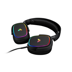 Custom Logo Noise Cancelling 7.1 Pc Stereo Gaming Headset Headphones With Microphone Led Light