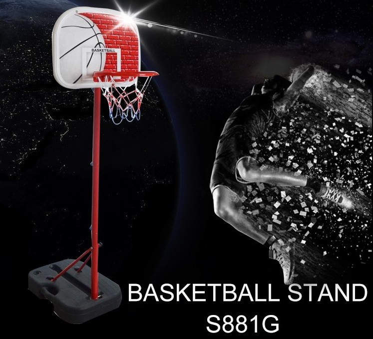 SBA305 Hot Selling Cheap Mini Adjustable Portable Basketball Hoop Stand forJunior and Kids