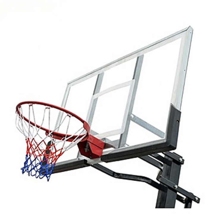 Outdoor Professional Height Adjustable Removable games large backboard wall mounted basketball hoop