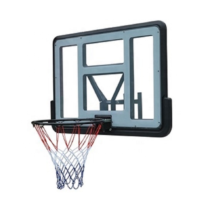 Adjustable Portable Adults Wall Mounted with 44*30 basketball backboard indoor outdoor