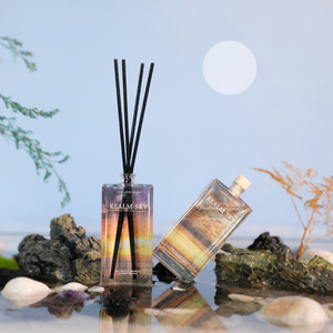 Sky Mirror No Fire Fragrance Bedroom Perfume Glass Bottle Christmas Air Freshener Decoration Birthday Hand Gift Reed Diffuser