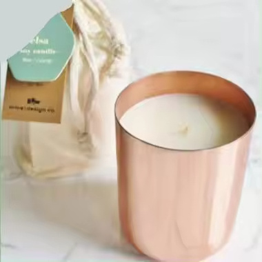 Commercial 3D Flame Wax Melter Smokeless Soy Wax Candle with Spout for Home Decoration and Holiday Celebrations