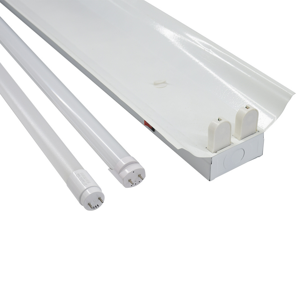 LED T8 tube cover with switch assembly line workbench high illumination 40W 1.2M double row energy-saving light