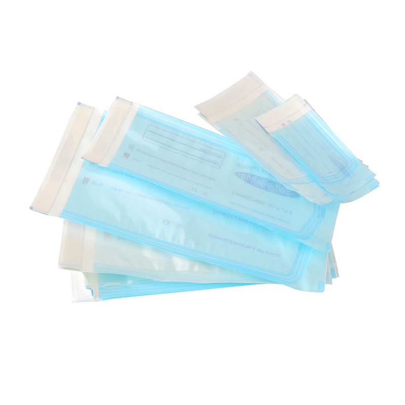 Best Selling Dry Heat Blue Self Sealing Sterilization Pouch