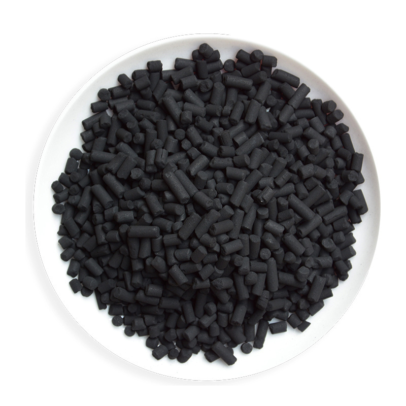 Bulk Columnar Activated Carbon Chemical Auxiliary Agent Ammonia Remove Charcoal Pellets for Air Purifier