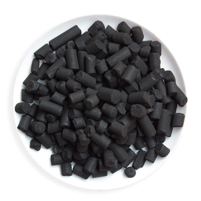 Bulk Columnar Activated Carbon Chemical Auxiliary Agent Ammonia Remove Charcoal Pellets for Air Purifier