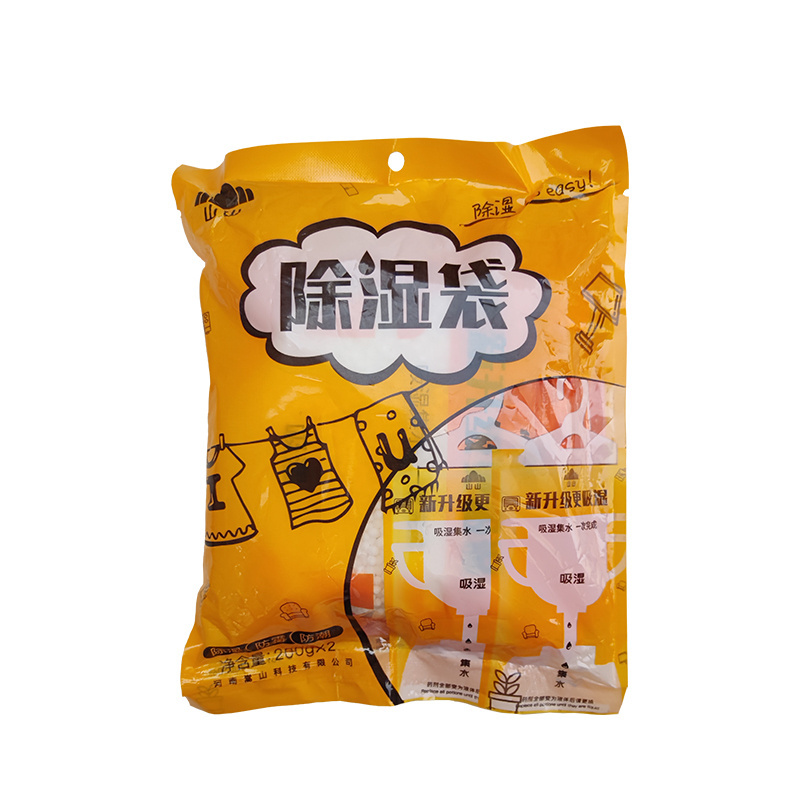 Moisture Absorber Damp Trap Wardrobe Hanging Dehumidifier Bags Without Fragrance