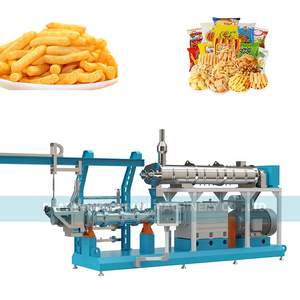 Arrow High Technology Snack Food Making Machine Maize Puff Extruder Puffed Corn Grits Production Line