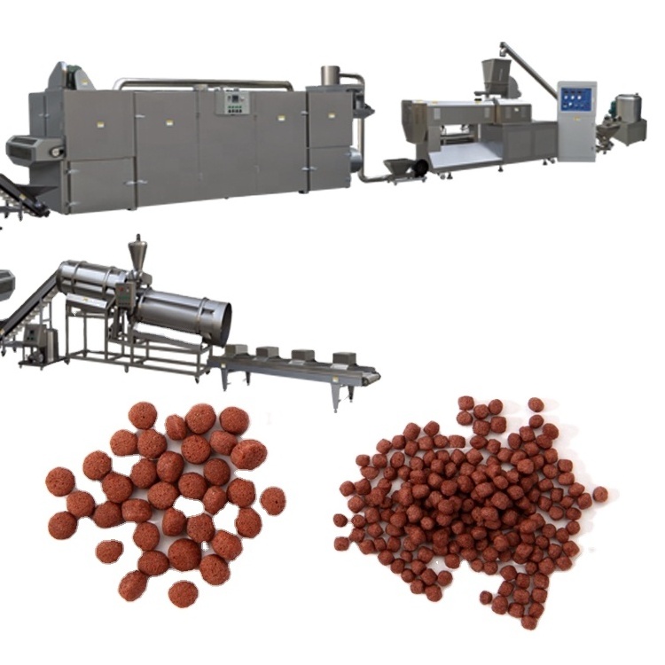 Commercial Manufacturers Fish Feed Pallet Machine Fish Feed Machinery Line