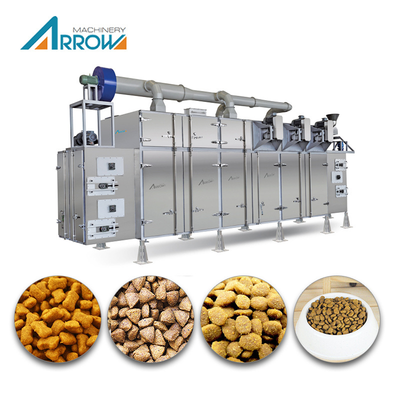 Professional Automatic Complete Pet Dogs Food Making Extruder Machine