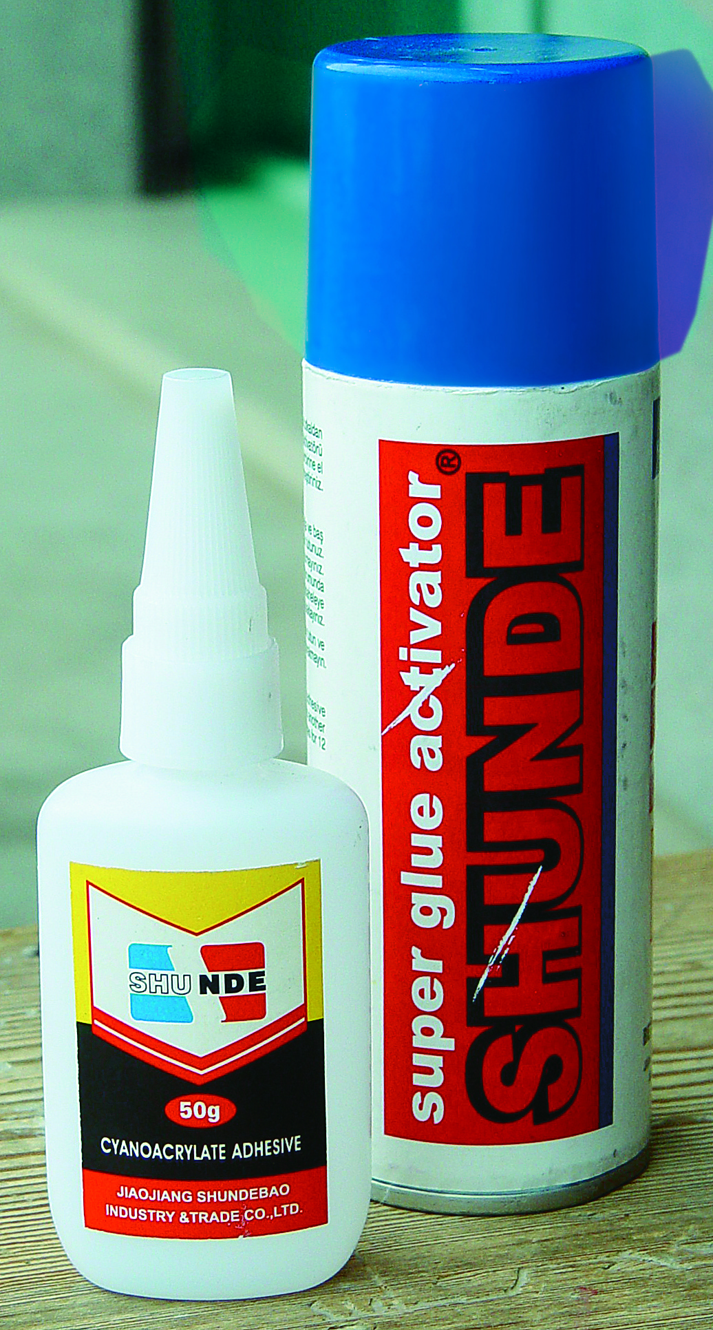 MDF cyanoacrylate adhesive activator super glue