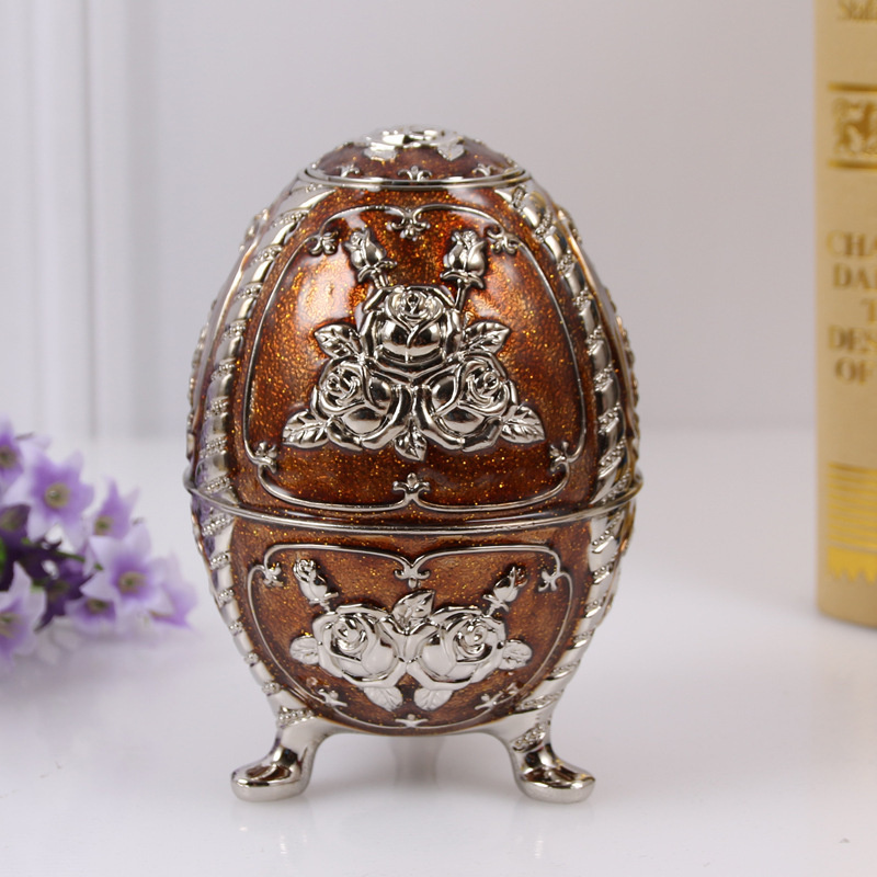 European style Toothpicks box high-end home creative metal Toothpick Holder