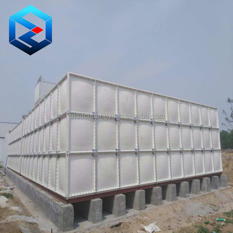 Hot Sales GRP FRP Panel Potable Square Water Tank Factory Price Customized Size Widely Used on All kinds of Water Storage Cheap