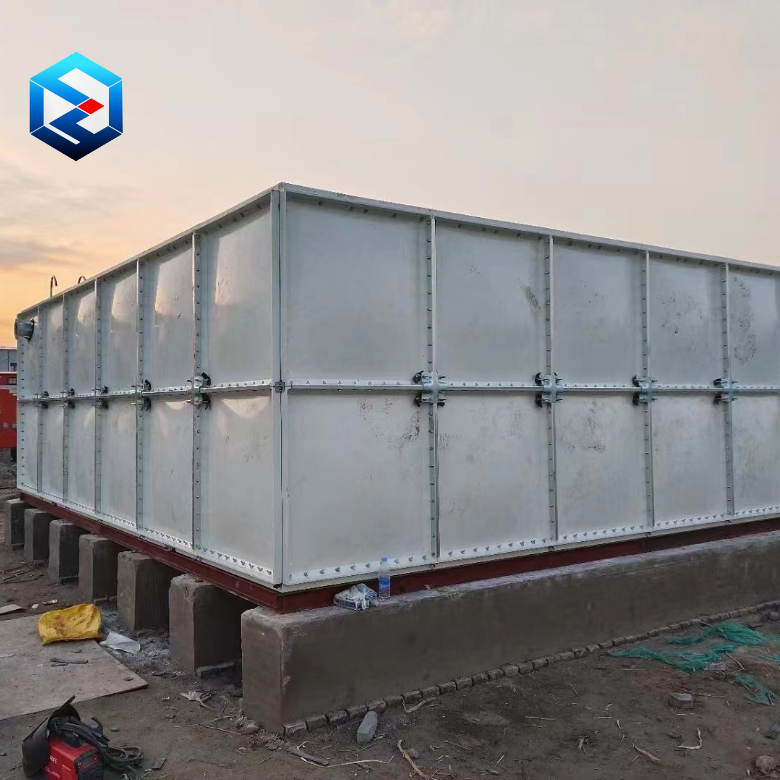 High Quality 1-5000M3 GRP FRP SMC  Assembled Water Tank Bolted Panellized Cheaper Price Longer Lifetime ISO Certificate