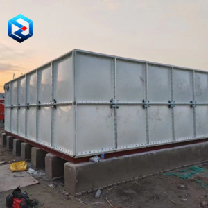 High Quality 1-5000M3 GRP FRP SMC  Assembled Water Tank Bolted Panellized Cheaper Price Longer Lifetime ISO Certificate