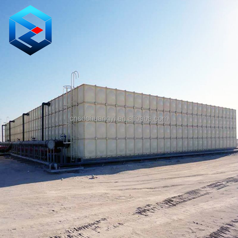 Hot Sales GRP FRP Panel Potable Square Water Tank Factory Price Customized Size Widely Used on All kinds of Water Storage Cheap