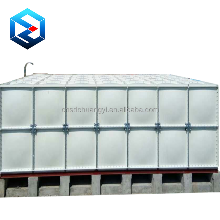 10000 Gallon Good Price SMC Plastic Septic Tank GRP FRP Fiberglass Split Water Storage Tank In Iraq