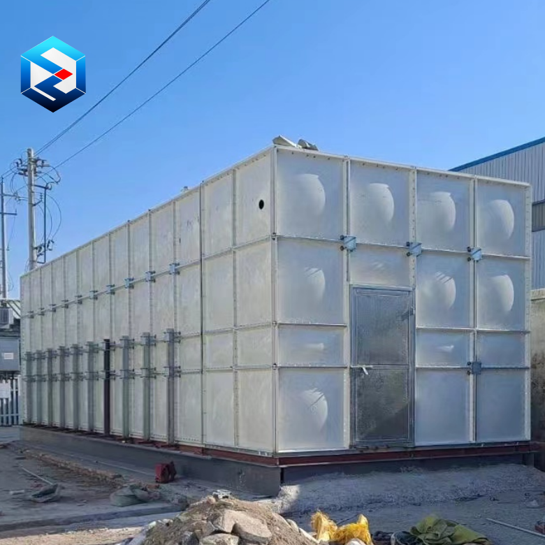 High Quality 1-5000M3 GRP FRP SMC  Assembled Water Tank Bolted Panellized Cheaper Price Longer Lifetime ISO Certificate