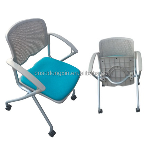 Popular office chair fabric Powerful wheel chairs Cheap plastic folding chairs on sale YE78