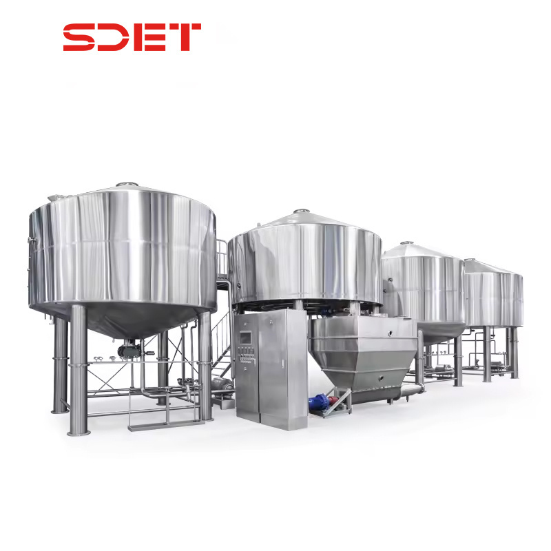 12000L Brewery Beer Making Machinery and Brewing Equipment Commercial, Industrial Beer Brewing Four-vessel PID / PLC