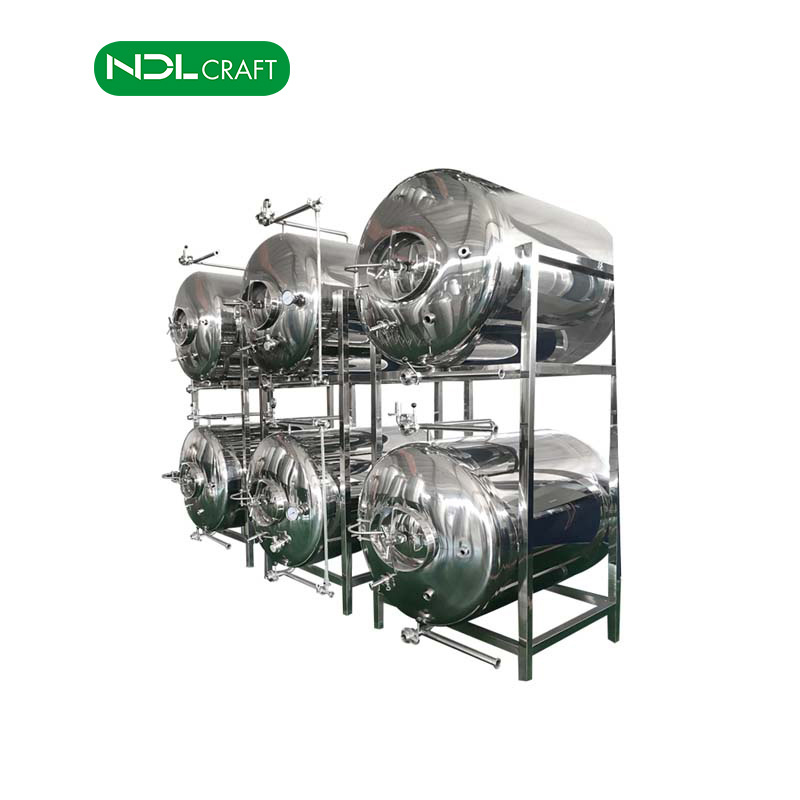 NDL Cooling Double Jacketed Aging Fermentation Storage Tank Stainless Steel Glycol Dimple Jacket