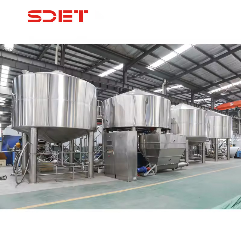 12000L Brewery Beer Making Machinery and Brewing Equipment Commercial, Industrial Beer Brewing Four-vessel PID / PLC