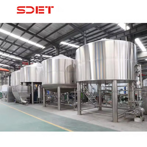 12000L Brewery Beer Making Machinery and Brewing Equipment Commercial, Industrial Beer Brewing Four-vessel PID / PLC