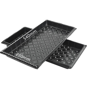 Wholesale Greenhouse Hydroponic Flat Seedling Tray Suppliers Plastic Plant Seed Starter Nursery Trays