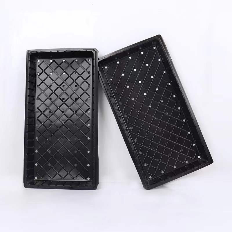 Wholesale Greenhouse Hydroponic Flat Seedling Tray Suppliers Plastic Plant Seed Starter Nursery Trays