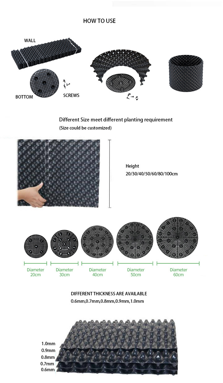 Factory wholesale Price Root Trainers Air root pot Plant Root Trainers Air pruned pot