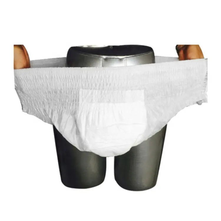 Wholesale Adult Diaper Brief Adult Pants Plastic Panties Disposable Incontinence Medical Adult Pull up Diapers