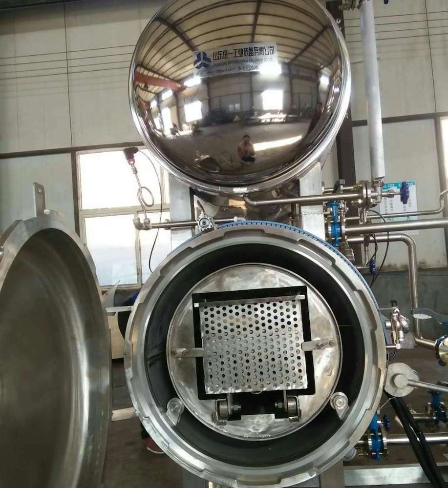 rotary used sterilization autoclave sterilizer machine for milk