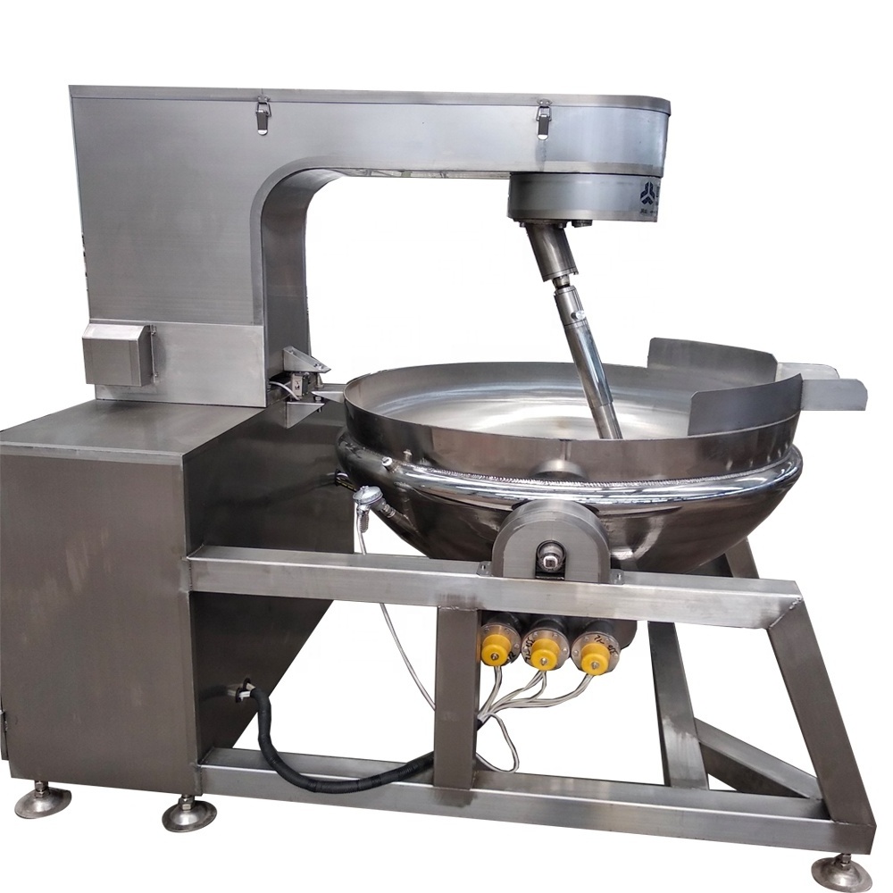 stainless steel pressure beans cooking kettle mixer