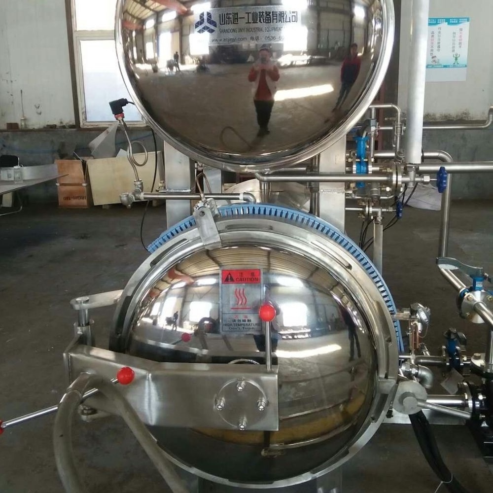 rotary used sterilization autoclave sterilizer machine for milk