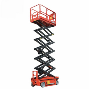 6m hydraulic scaffolding 12m lifting automatic high-security operation stable full electric scissor lift with CE certificated