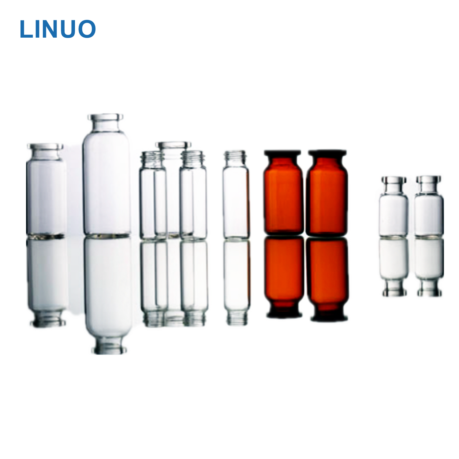 Pharmaceutical 1ml 3ml 10 Ml Mini 10ml Small Amber Clear Injection Tubular Glass Vial 5ml Vials Bottle With Rubber Stopper