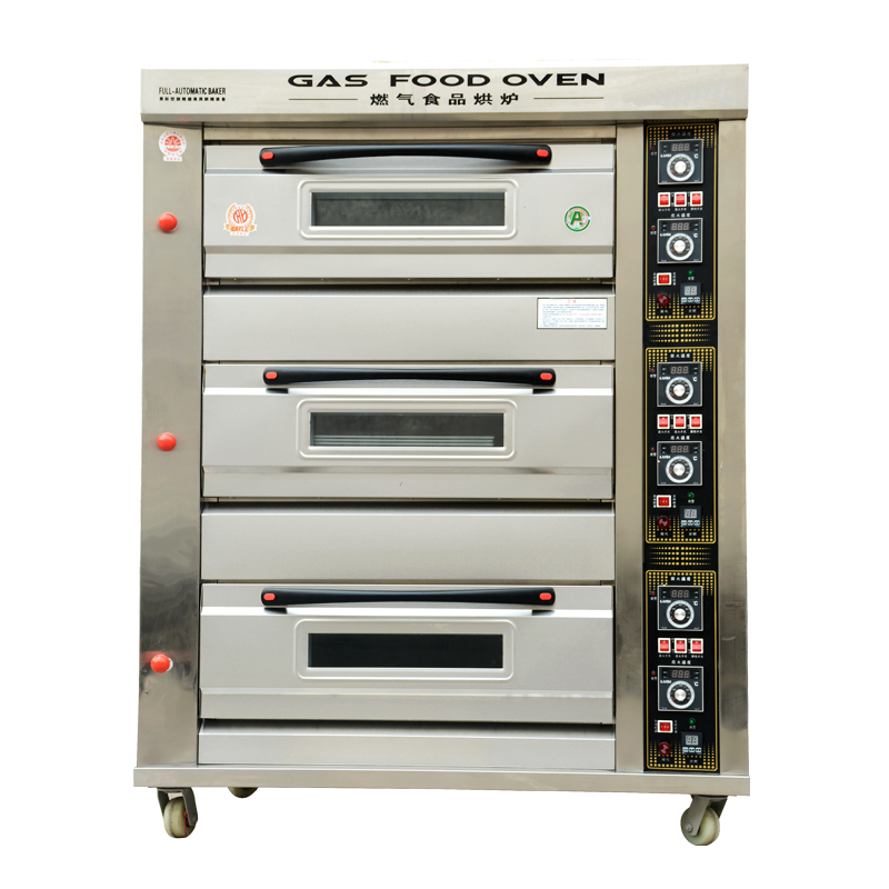 Baking horno Bakery equipment Commercial gas electric pizza oven for sale price gas industrial cake bread baking ovens