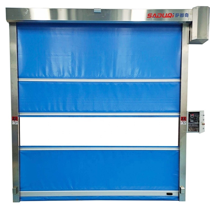 Noise Reduction and Sound Proofing with Smart High Speed Rolling Shutter Fast Rapid PVC Sound Proof Rapid High Speed Door