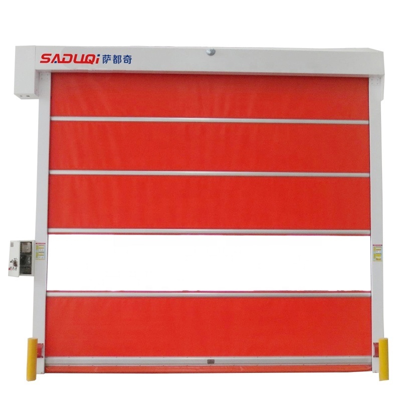 Heavy-duty High Speed Roller Shutter PVC Automatic Door for Industrial Applications Shutter Fast Internal And External Doors