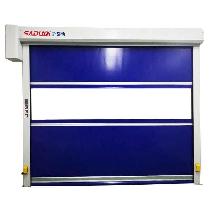 Noise Reduction and Sound Proofing with Smart High Speed Rolling Shutter Fast Rapid PVC Sound Proof Rapid High Speed Door