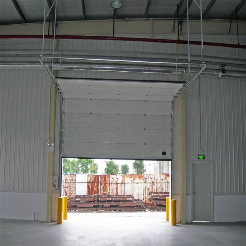 Customized motorized industrial doors Insulated sliding doors Logistics and warehousing automatic lifting factory doors