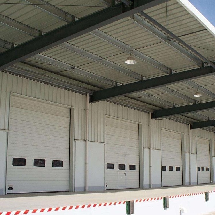 Customized motorized industrial doors Insulated sliding doors Logistics and warehousing automatic lifting factory doors