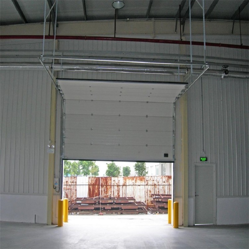 Industrial lifting door Motorized sliding door Warehouse cold storage unloading platform insulation wind-blocking garage door