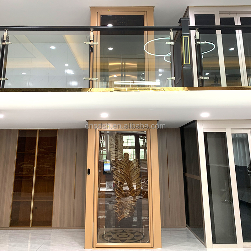 High quality residential elevator small home elevator vertical hydraulic house villa lift passenger elevators