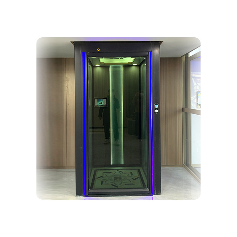 Custom family villa hydraulic indoor and outdoor household elevator