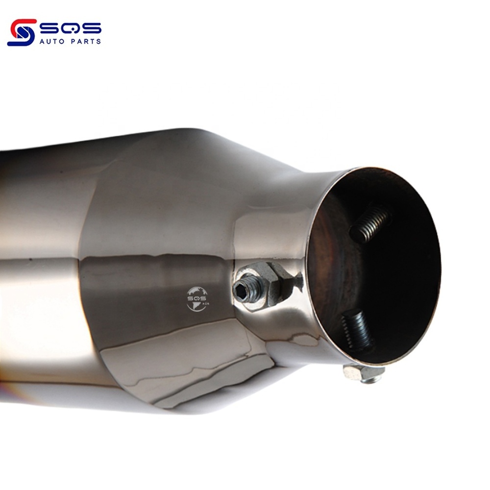 SQS High Quality Auto Parts Customize Performance Exhaust System Direct Fit Stainless Steel Exhaust Muffler