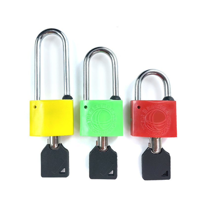 Master Red Safety Padlock Lock Universal Key Manufacturer Heavy Duty Pad Locker for Oil Tank